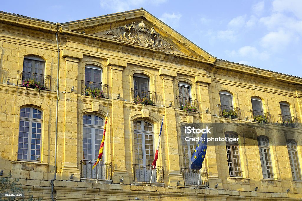 City Hall Hotel de VilleCanon 5D MK II 21st Century Stock Photo