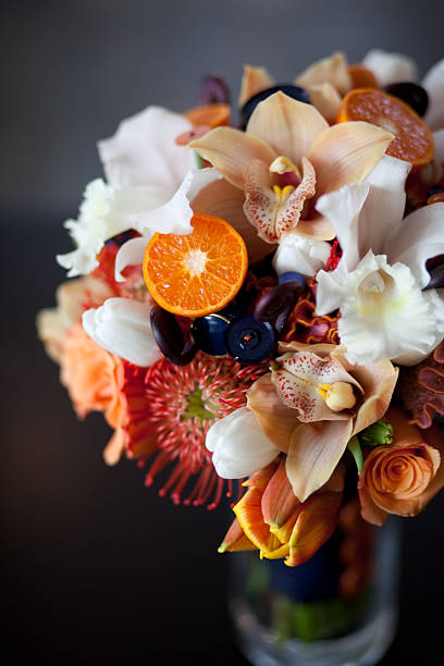 Bridal bouquet stock photo