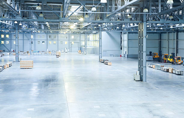 istock empty room of modern storehous 183368445