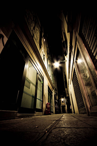 istock Narrow street Venice 183369058