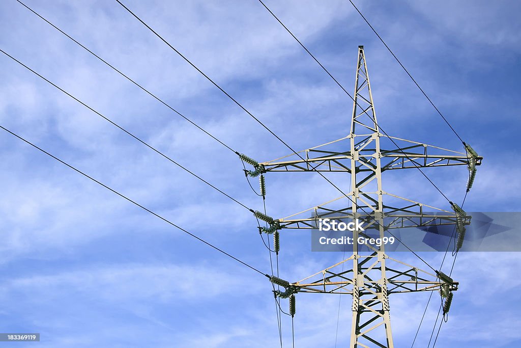 pylon - Royalty-free Alto - Descrição Física Foto de stock