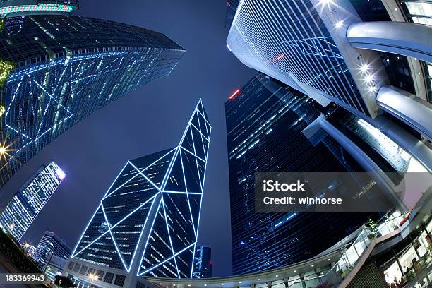 Hong Kong Central Stock Photo - Download Image Now - Abstract, Architectural Feature, Architecture
