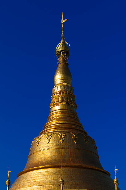 Stupa in Tachileik, Burma (Myanmar) stock photo