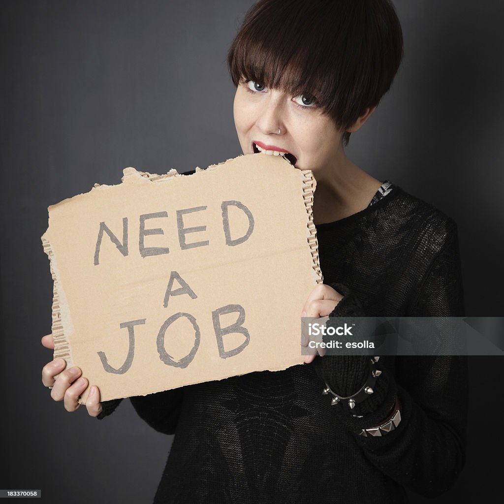 Hambre de trabajo - Foto de stock de Adulto joven libre de derechos