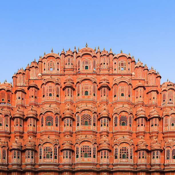 Jaipur, Hawa Mahal (der Palast der Winde), Indien – Foto