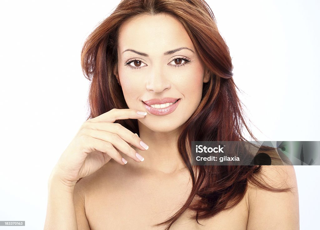 Belle femme aux cheveux rouge. - Photo de 30-34 ans libre de droits