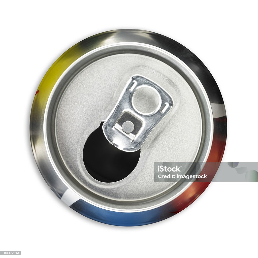 Drink can "Open drink can, shot directly above, isolated on white" Can Stock Photo