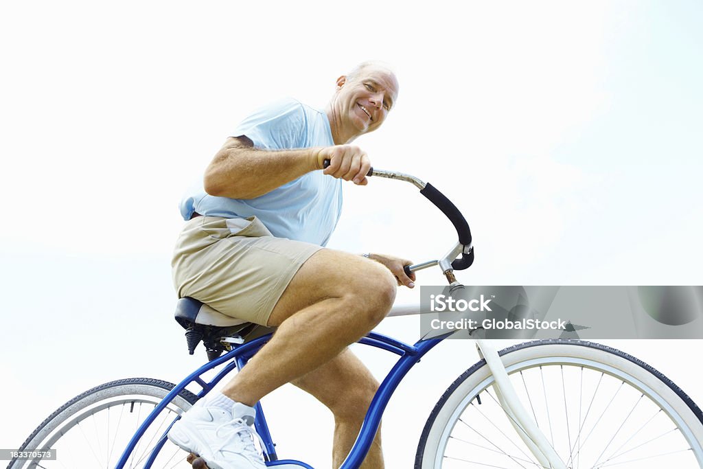 Senior Radfahrer - Lizenzfrei Aktiver Lebensstil Stock-Foto