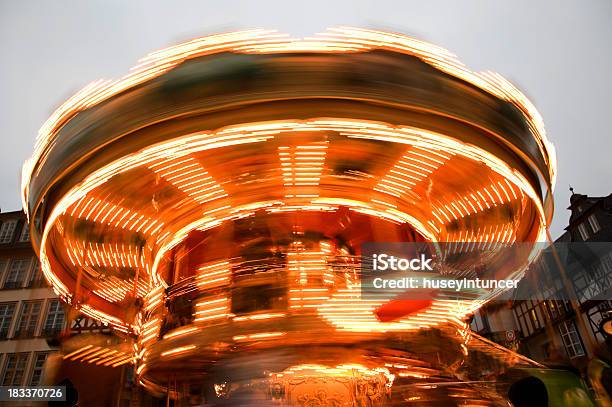 Merry Go Round - Fotografie stock e altre immagini di Circo - Circo, Immagine mossa, Attività ricreativa