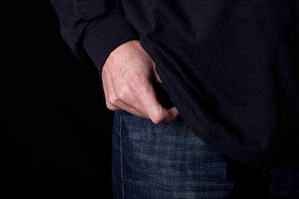 istock Male Hand Jeans Pocket 183370875