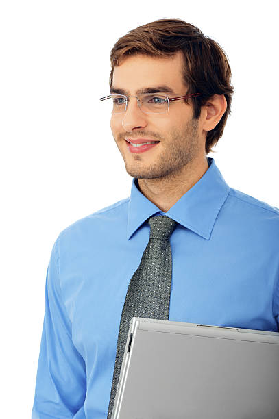 istock Portrait of a smiling young businessman 183372018