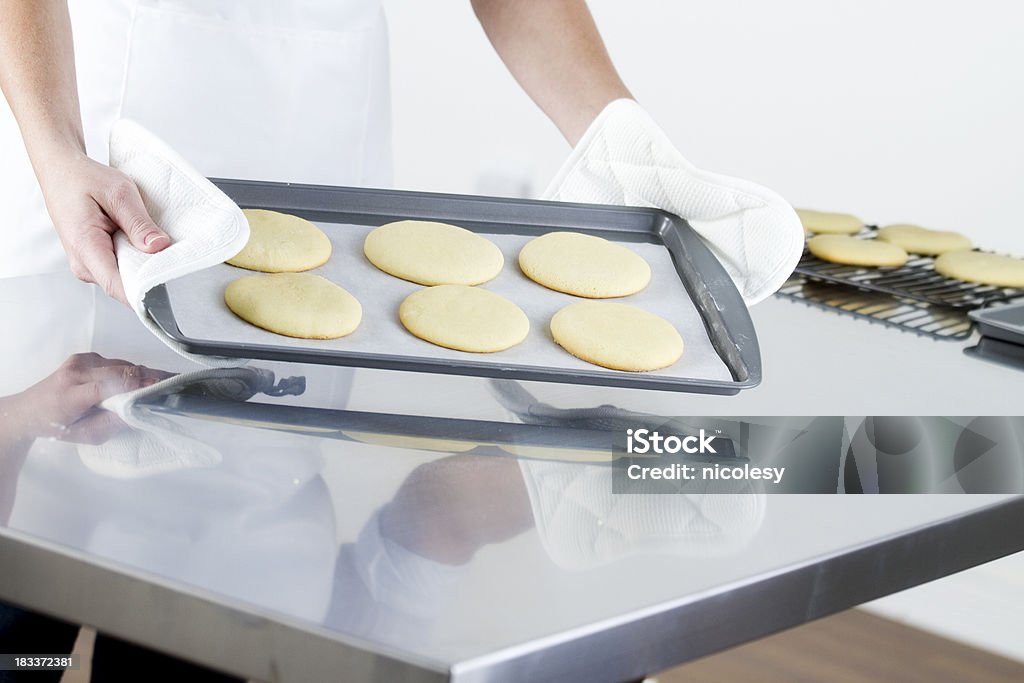 베이킹 설탕 쿠키 - 로열티 프리 가정 주방 스톡 사진
