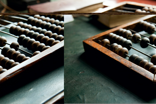 Vintage abacus