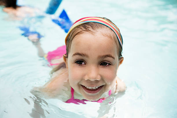 istock Little Girl in Swimming Pool 183373062