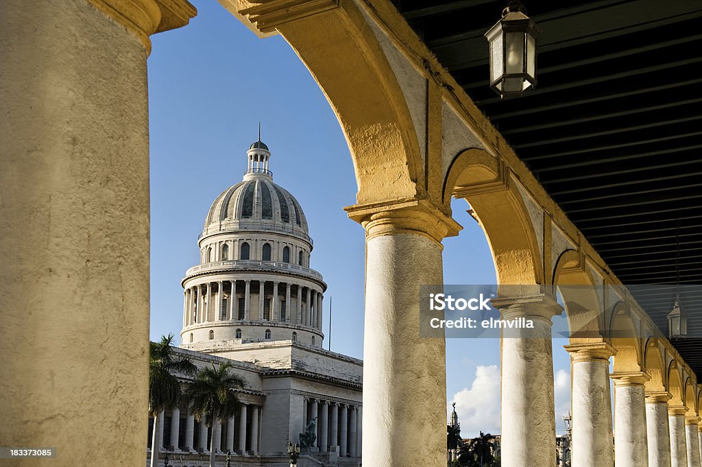 Capitolio Nacional In Havanna - Lizenzfrei Außenaufnahme von Gebäuden Stock-Foto