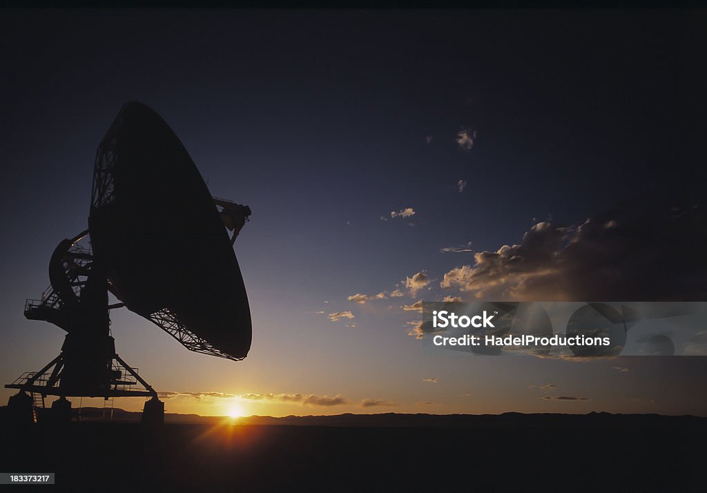 Radar telescópio em Socorro-Novo México - Foto de stock de Alienígena royalty-free