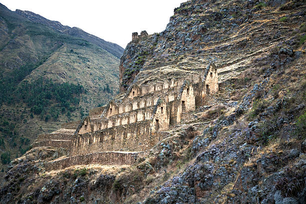istock Pinkuylluna Inca site in The Sacred Valley, Peru. 183373596