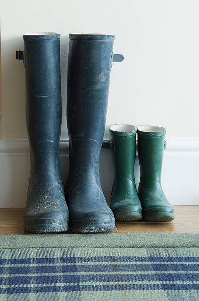 Small Wellington Boots Stock Photo 