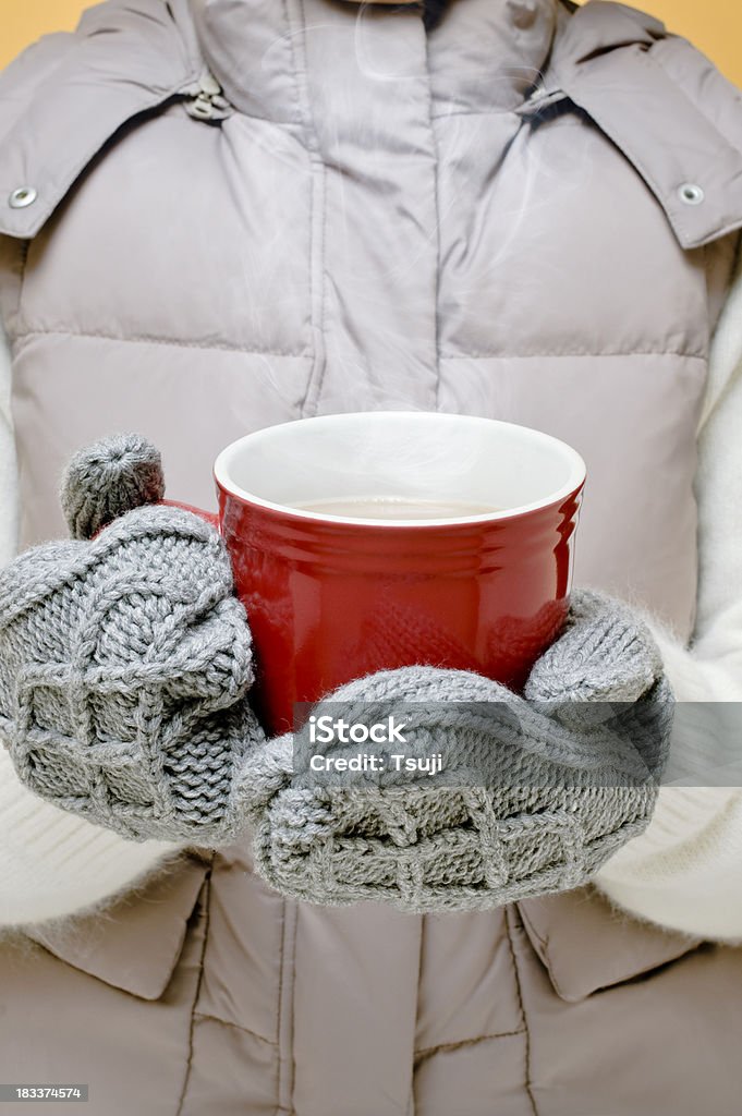 Tasse Heißes Getränk - Lizenzfrei Bunt - Farbton Stock-Foto