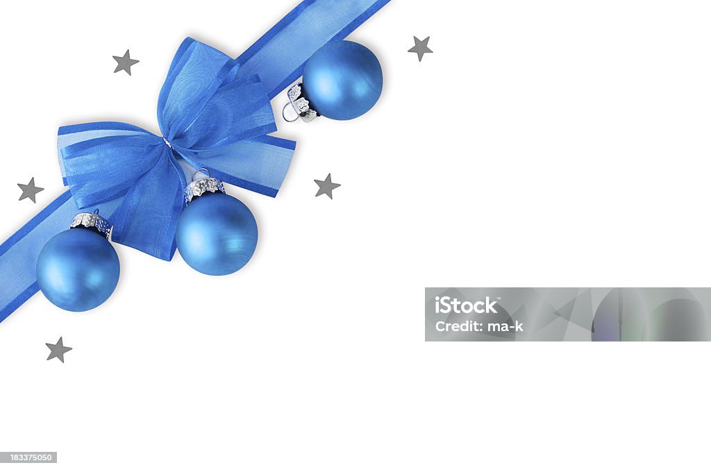 Christmas decoration Christmas decoration for greeting card. Blank Stock Photo