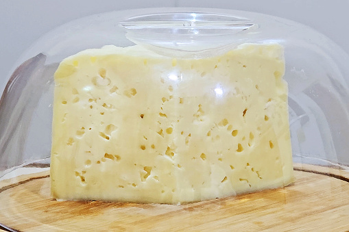 It is Minas cheese, produced in the state of Minas Gerais, in Brazil.