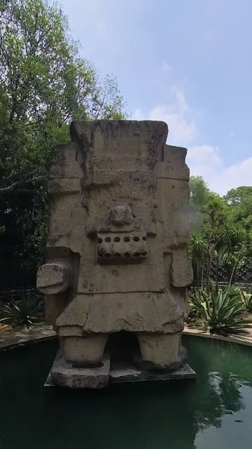 Tlaloc Aztec God of Rain Mexico