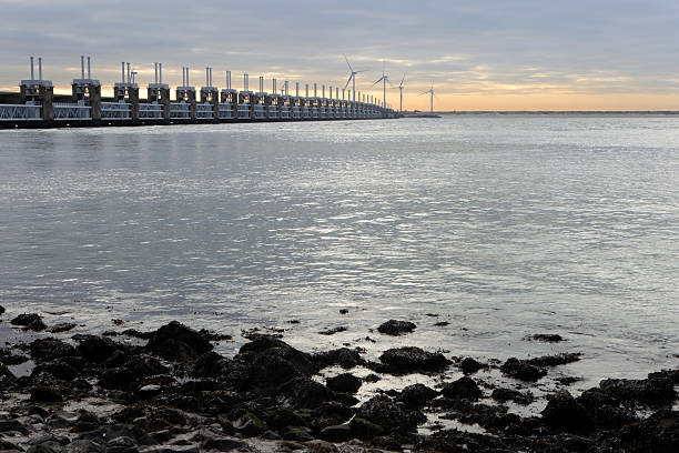 istock Oosterschelde Storm Surge Barrier 183375864