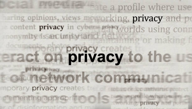 istock Privacy security and identity protection headline titles media 3d illustration 1833765888