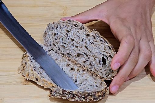 Artisan bread. Photos are part of a series