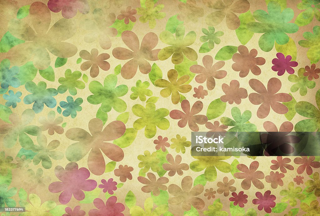 Grunge fondo Floral - Foto de stock de Abstracto libre de derechos