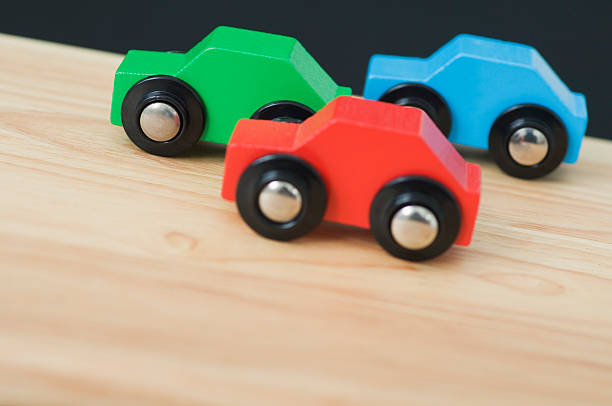 istock Simple toy cars racing 183379034