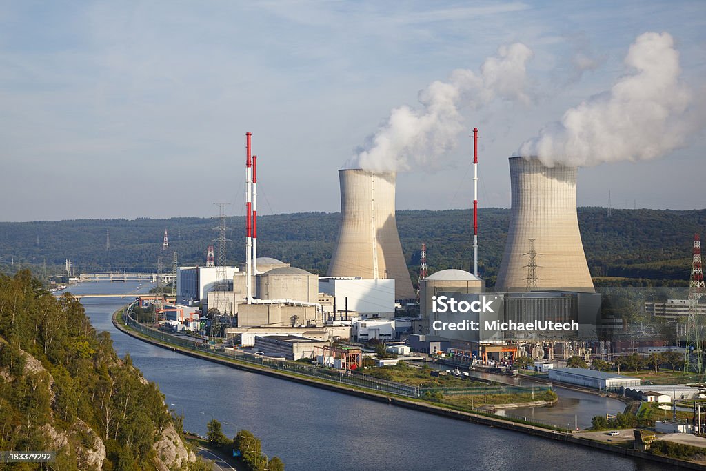 Centrale nucleare - Foto stock royalty-free di Acqua