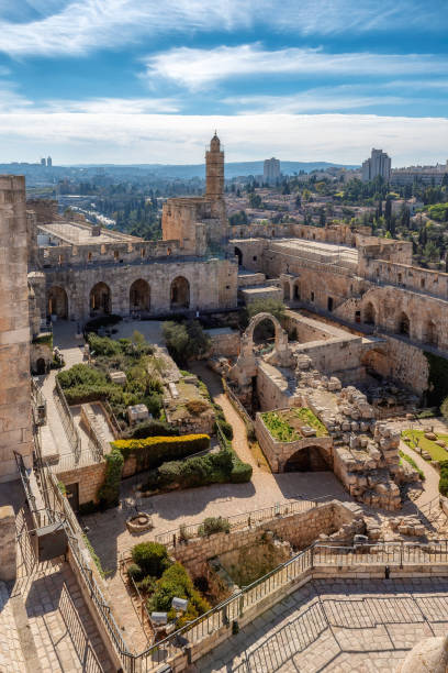 istock The David Tower in ancient old city in Jerusalem, Israel. 1833797399