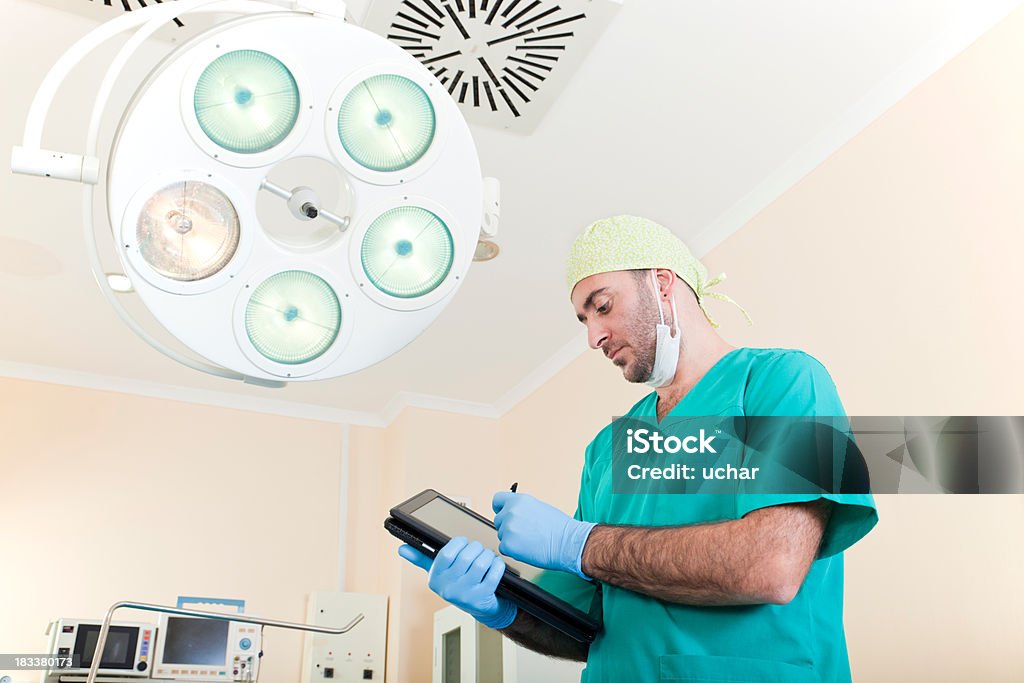 digital surgery doctor Planning Stock Photo