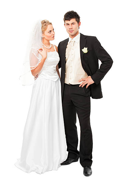 istock beautiful wedding couple 183380397