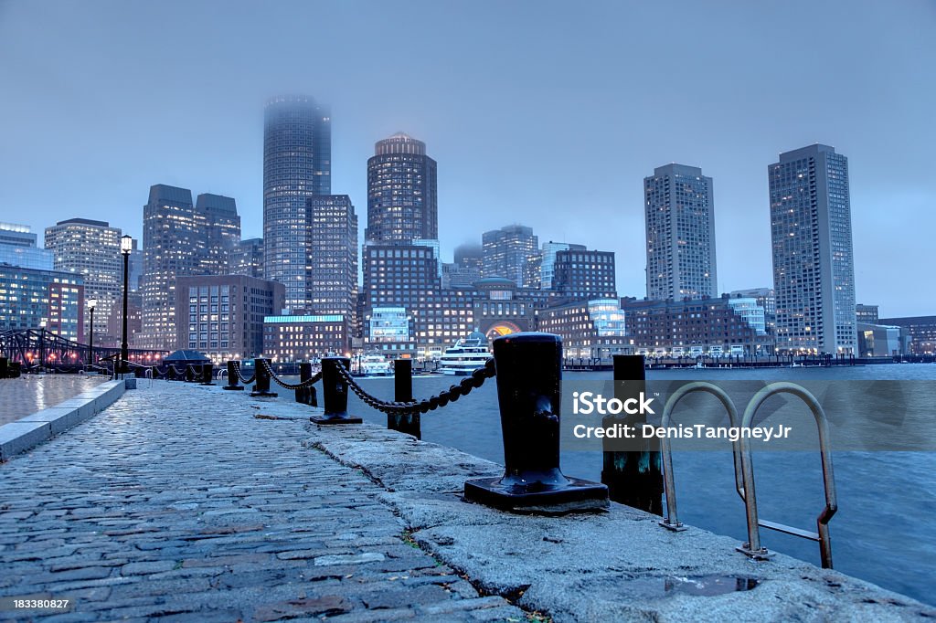 雨の日のボストン - マサチューセッツ州 ボストンのロイヤリティフリーストックフォト
