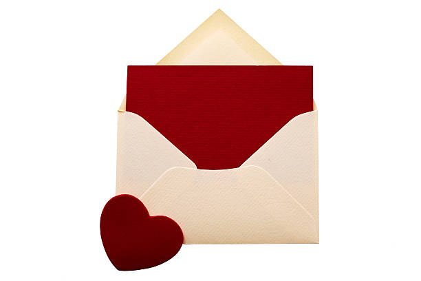 istock Valentine card with heart 183381184
