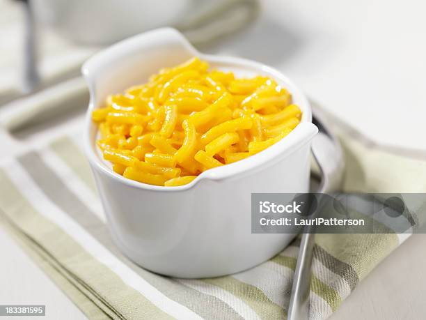 Macaroni And Cheese Stock Photo - Download Image Now - Macaroni and Cheese, High Angle View, Macaroni
