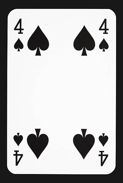 istock Four of spades 183381657