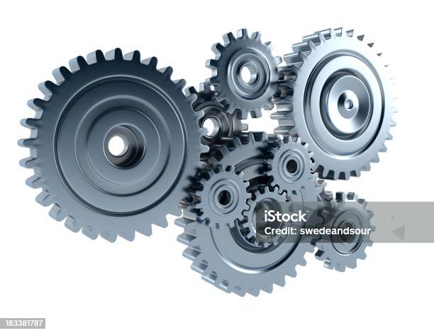 Cog Koła - zdjęcia stockowe i więcej obrazów Przekładnia - Część maszyny - Przekładnia - Część maszyny, Wyposażenie, Białe tło