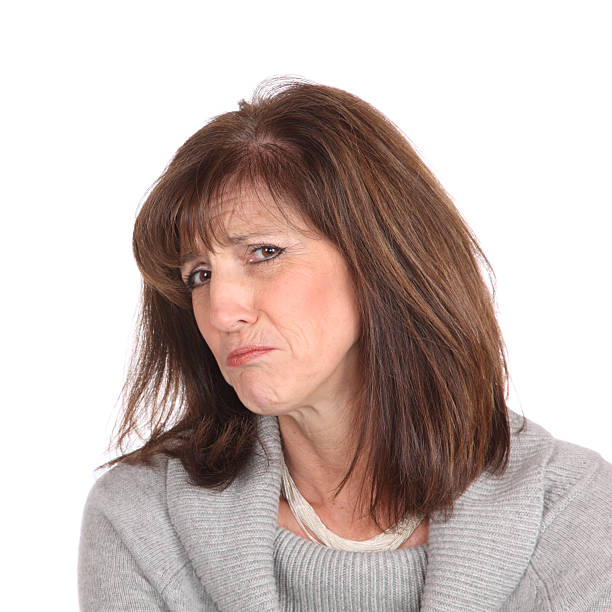 istock Emotions Mature Woman Pouting 183382616