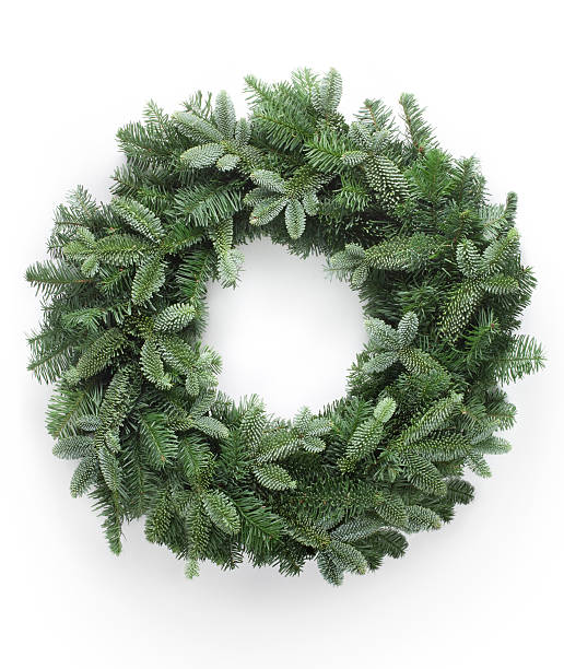 Christmas wreath Pine wreath. Similar pictures from my portfolio: garland stock pictures, royalty-free photos & images