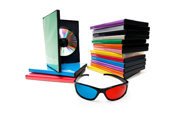 istock 3D DVD/Blu Ray Movie Collection 183385462