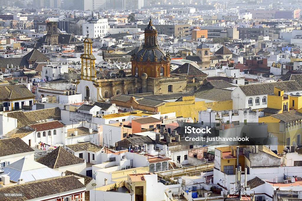 Vista de Sevilla - Foto de stock de Arquitetura royalty-free