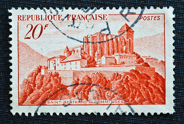 istock Saint Bertand de Comminges French Stamp 183385562