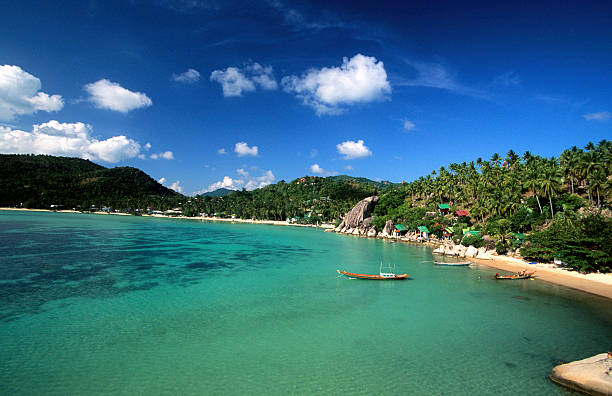 Thailand, Koh Tao, Chalong Bay. "Thailand, Koh Tao, Chalong Bay." koh tao stock pictures, royalty-free photos & images