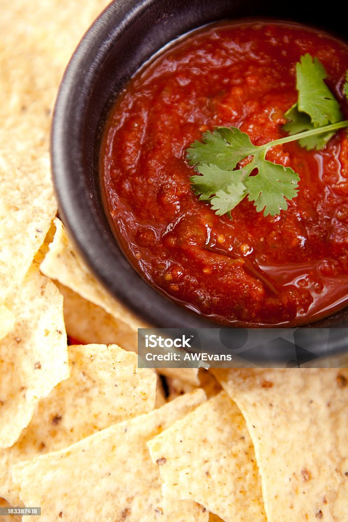 Chips e Salsa - Foto stock royalty-free di Antipasto