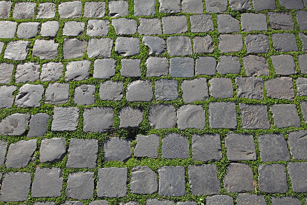 cobblestones stock photo