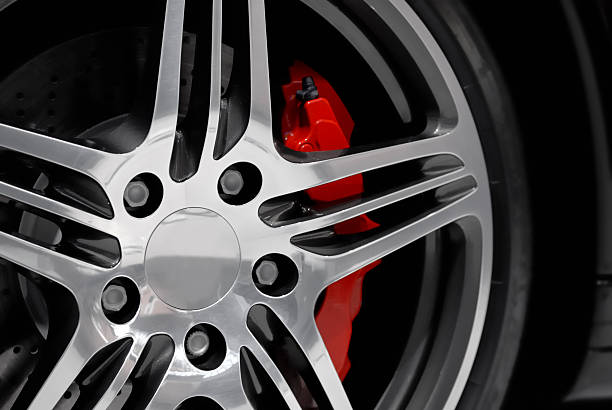 istock Alloy on a sports car 183387989