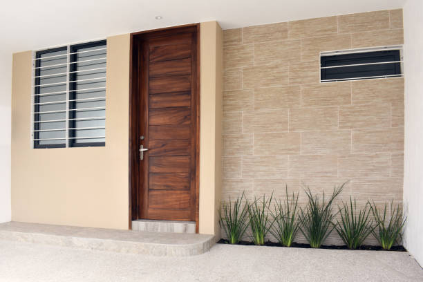 istock Door, windows and walls. 1833911202